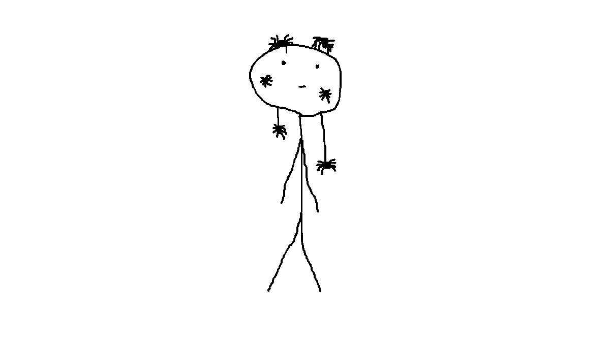 Writing Stick Man - Richard Massie tweet media