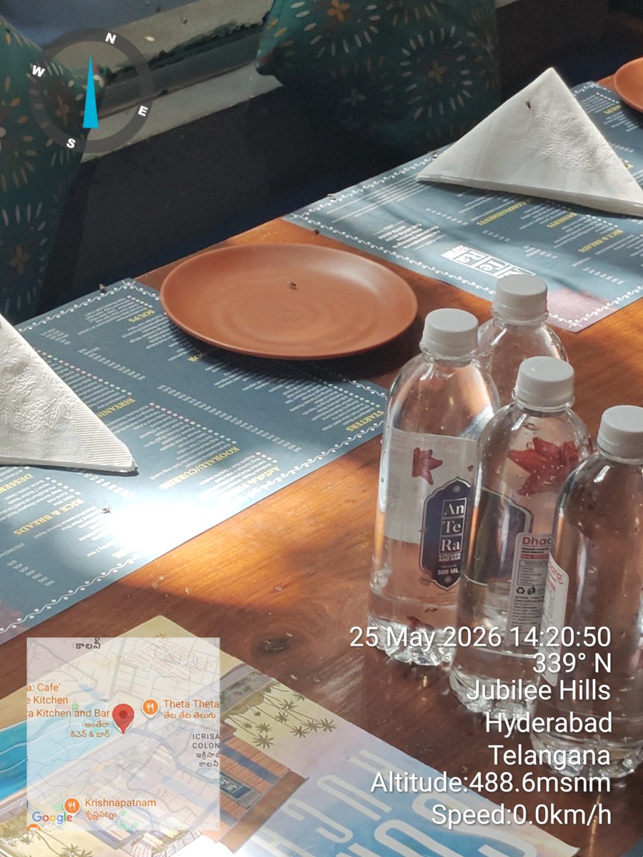 ActivistTeja's tweet photo. WARNING TO PUBLIC ⚠️ 
Anthera Hotel in #JubileeHills is having severe housefly at dining area. This is a direct threat to #publichealth &amp; raise serious concerns about hygiene standards &amp; food safety compliance. Authorities plz inspect urgently &amp; take n/a if any issues also found https://t.co/H4CIlTCDMN