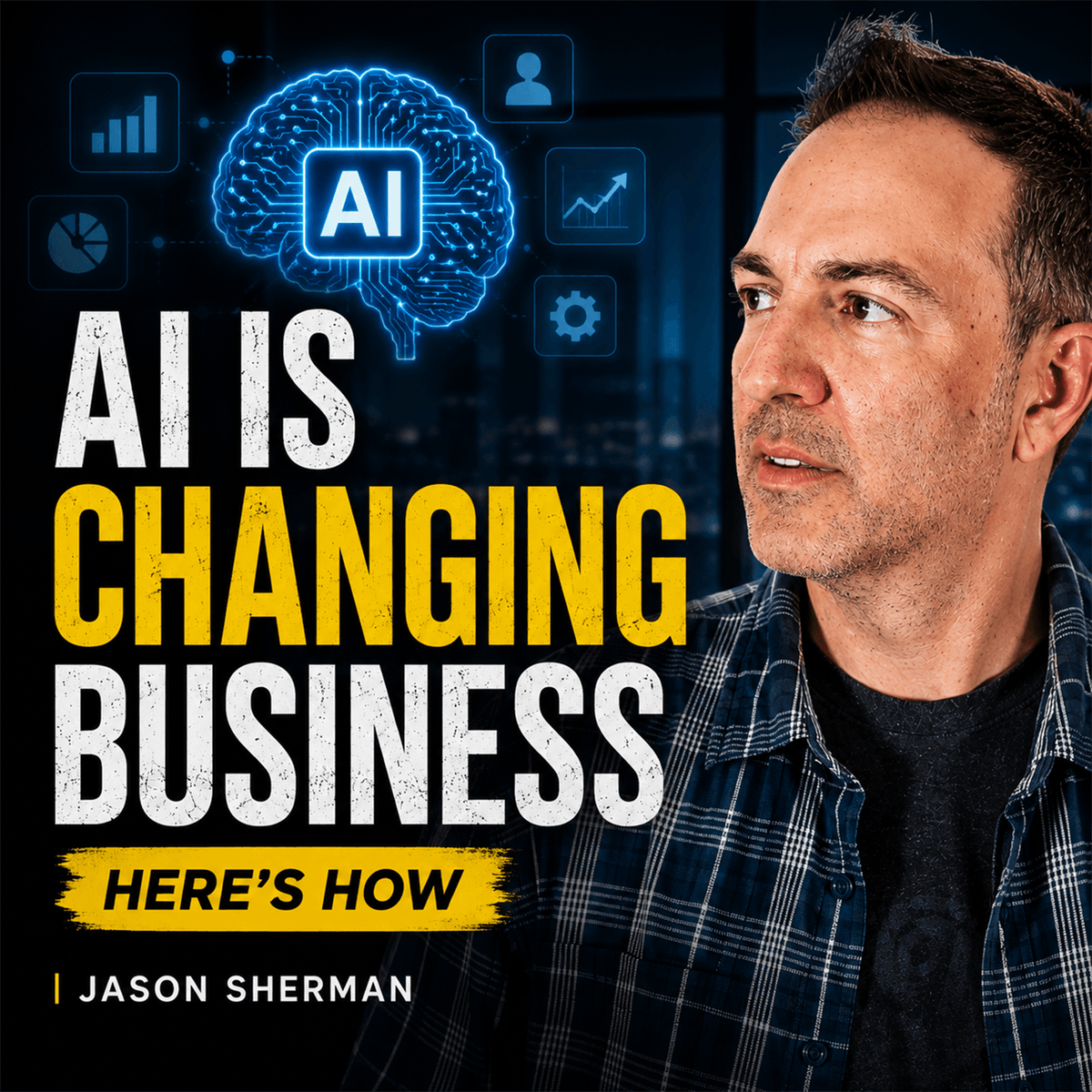 jsherm76's tweet photo. In this episode of Strap on Your Boots, I talk about something that feels less theoretical by the day: the growing impact of AI on business, creativity, and everyday work. 

Listen to the Episode here: https://t.co/KyZmxFX6RP https://t.co/1CKed3xadK