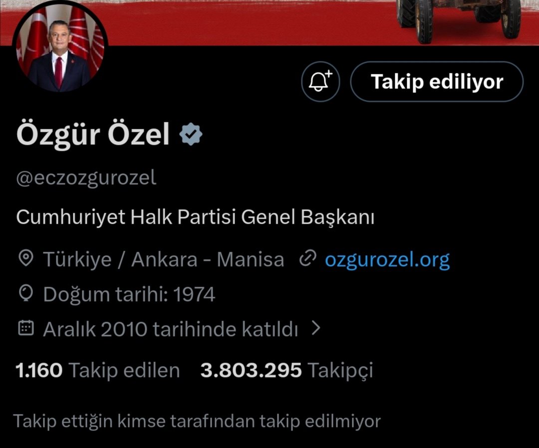solcumedyahaber's tweet photo. Kayyum gidene kadar CHP nin tek resmi hesabı özgür Özel'in hesabı dır.

Takip edelim paylaşalım @eczozgurozel https://t.co/ShDtVQHVY4