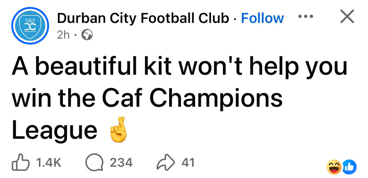 Jamani_Khanyi's tweet photo. Durban City Admin deserves to win a trophy for being the best crazy admin while Pirates is winning League 🏆😂😭🤭☠️ https://t.co/GhmD8sJK71