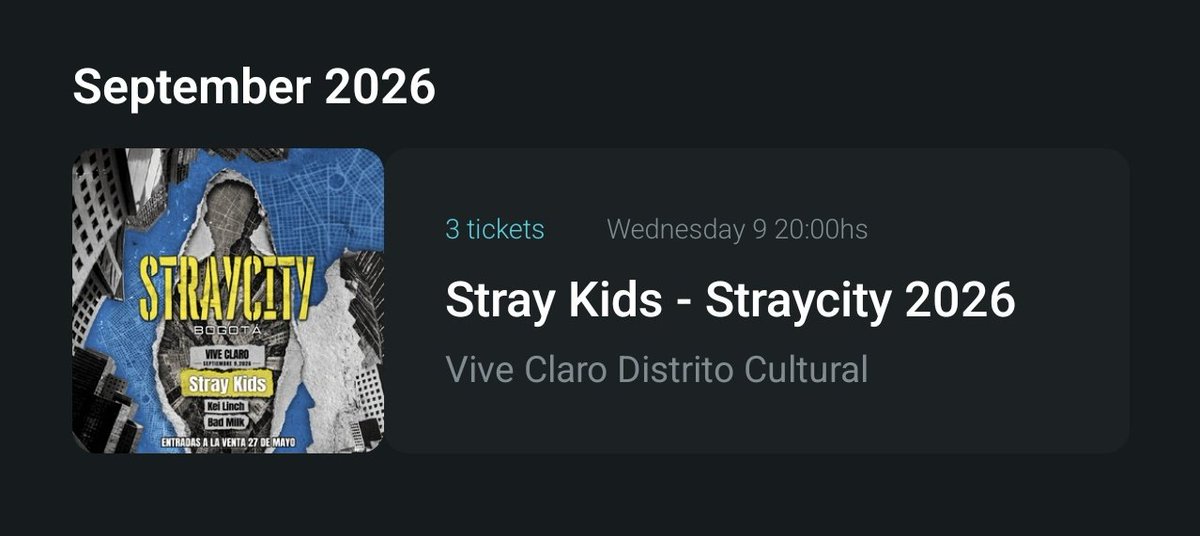 Blue IS SEEING SKZ 🇨🇴 tweet media
