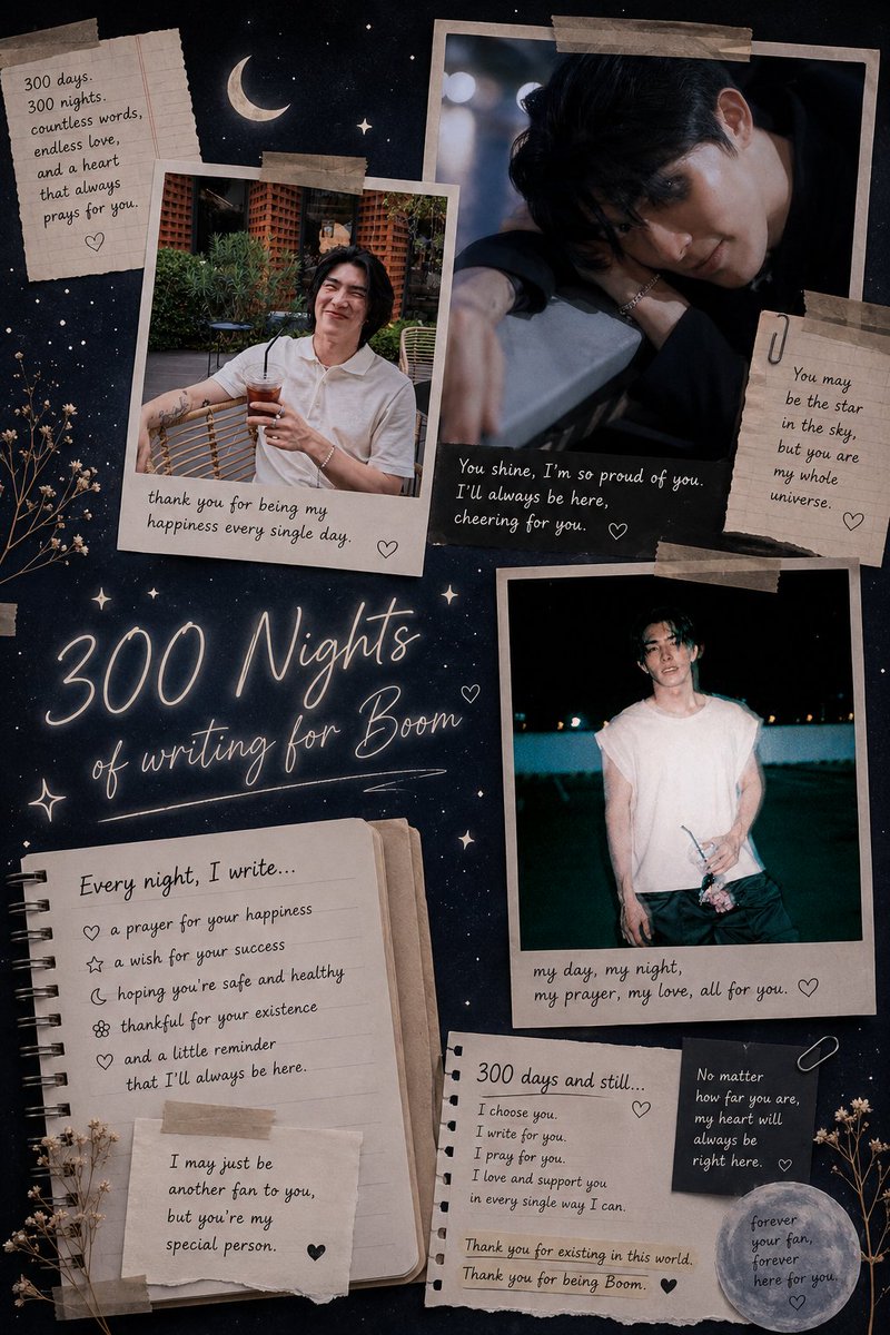 Khinhtet626613's tweet photo. #Day300
Boom, even though I can’t see you in person, I still end up writing about you every day 🤍 You’ve reached so deep into my heart, and I still pray for you every night.
Even after 300 days, you’ve never left my words.
I’ll keep writing.🥹🤍
#BXXMRVW #RVW #BoomRaveewit https://t.co/tInX1VvtHQ
