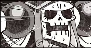 ofOverlordisms's tweet photo. " Hm..? "

Glancing up to meet the voices gaze, his lower jaw dropped so hard it nearly detached.

" Another skeleton?! " https://t.co/AtQUseGIgJ