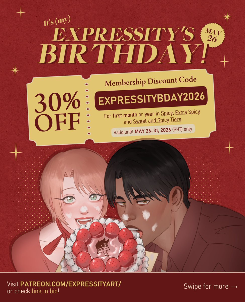 expressity's tweet photo. BDAY SALE 🥳
#expressity

(will delete soon) https://t.co/L0RofYqVvf