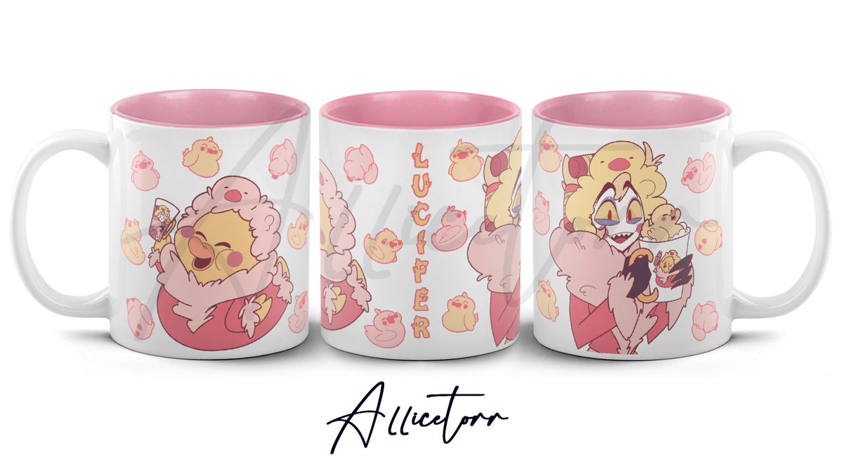 Allicetorr's tweet photo. Now presenting... the magic-tastical side flipping Lucifer duck mug! ☕ 

Mr. Quackerton is waiting for you 🦆 https://t.co/VAyIhNlSsC

Cm for @GremlinWithWiFi

#radioapple #hazbinhotel #hazbinhotellucifer https://t.co/0du8wRszK9