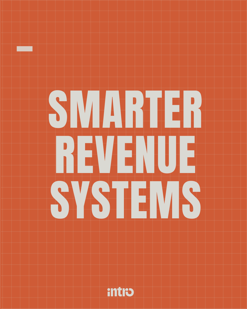 intro's tweet photo. Revenue doesn’t get “fixed.” It gets designed.

Stop relying on heroic months and start building repeatability. https://t.co/yZkhPhxOEJ