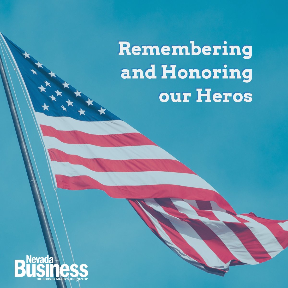 nvbizmag's tweet photo. ⭐ Happy Memorial Day! https://t.co/4JSOY9hdHO