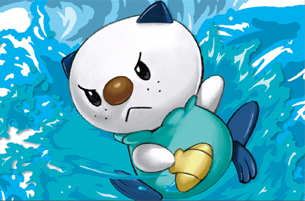 PokeDolar's tweet photo. O dólar caiu para R$ 5,01 😆

#501 - Oshawott
Arte oficial por Mitsuhiro Arita https://t.co/Q6MzHR3ma0