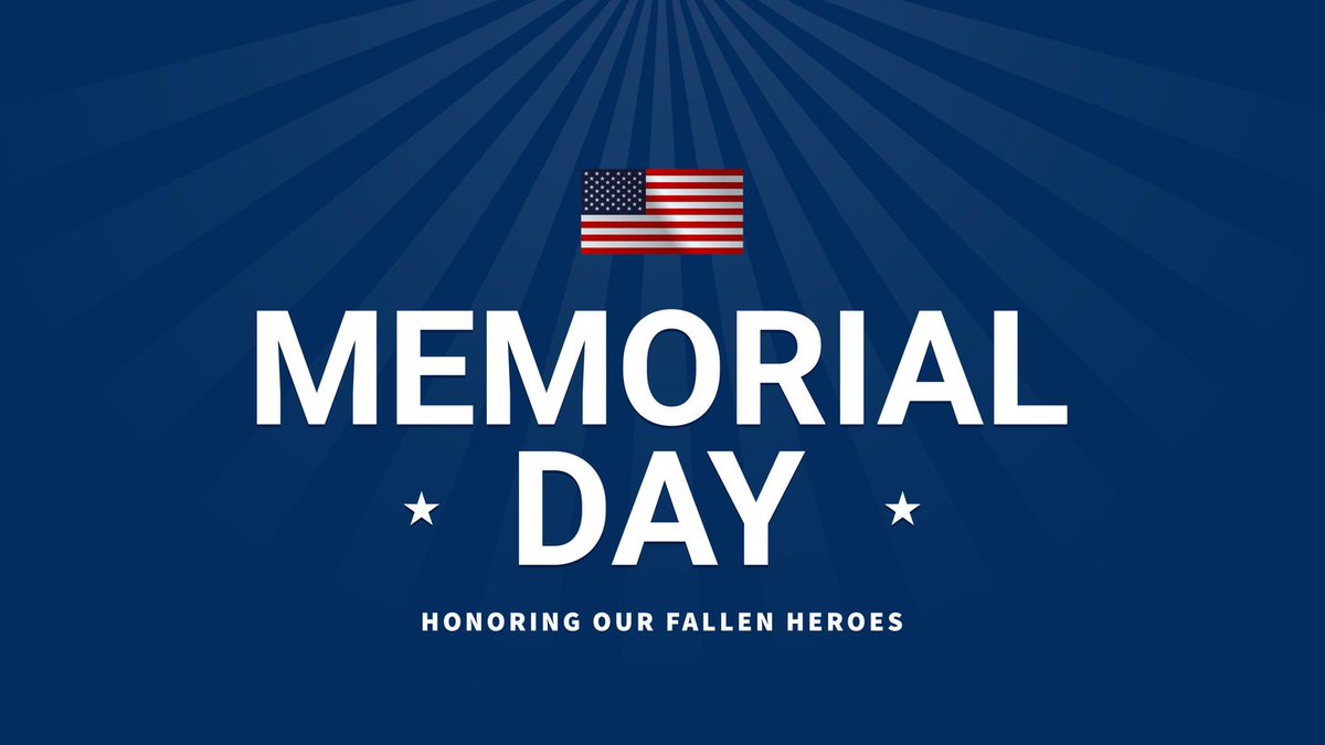 MissionFin's tweet photo. We remember with gratitude those who made the ultimate sacrifice. Their legacy lives on.

Our office will be closed to today in recognition. https://t.co/JdH7fc6AMd