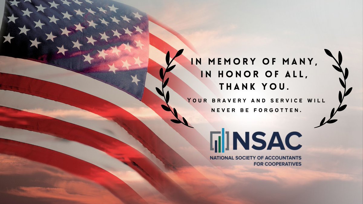 NSACOOP's tweet photo. NSAC wishes everyone a happy Memorial Day! https://t.co/IaKFFtHSWx