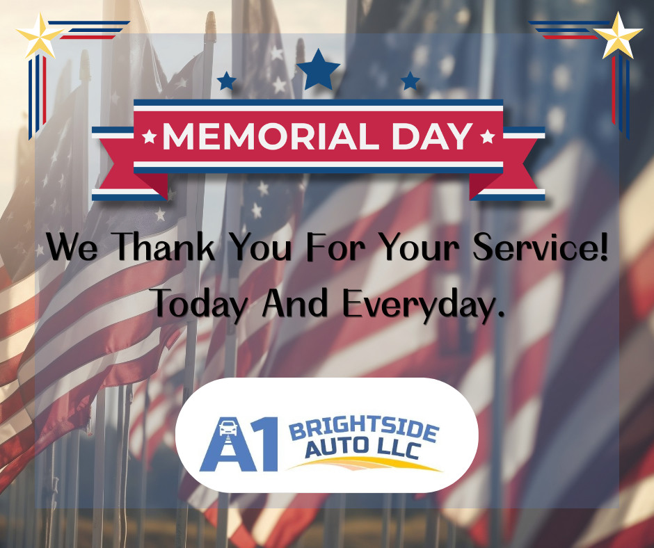 brightsideauto's tweet photo. Today, we pause to honor the brave men &amp; women who gave everything for our freedom. We thank all who served &amp; who made the ultimate sacrifice. Your courage, service, and dedication will never be forgotten.
#MemorialDay #ThankYouForYourService #HonorAndRemember #NeverForgotten https://t.co/DBbcidcQcB