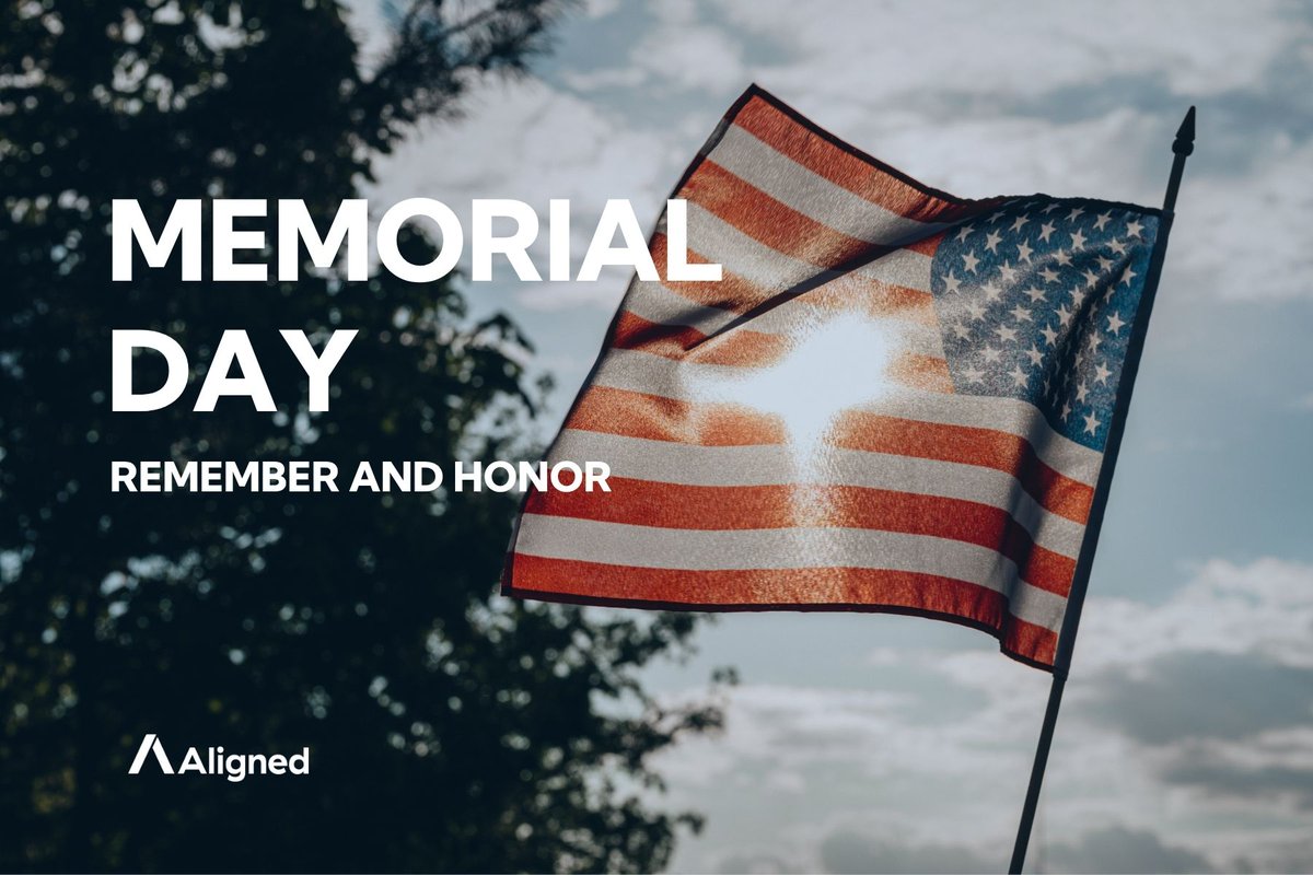 aligneddc's tweet photo. Today, we honor those who gave their lives for our country. This Memorial Day, we remember their sacrifice with gratitude and respect. https://t.co/ZvgrZ4SprM