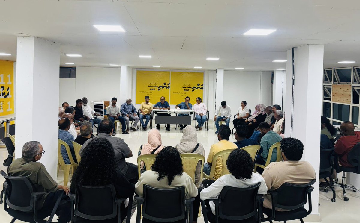 Machangolhi Medhu Dhaaira Secretariat tweet media