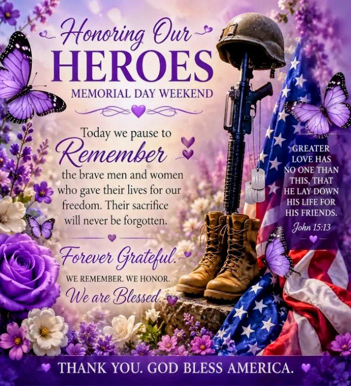 AllThingsOC's tweet photo. Remembering all who gave the ultimate sacrifice to keep us all safe and free. We remember and honor all of you on this Memorial Day. 💙🇺🇸♥️ https://t.co/vBYnacl9CS