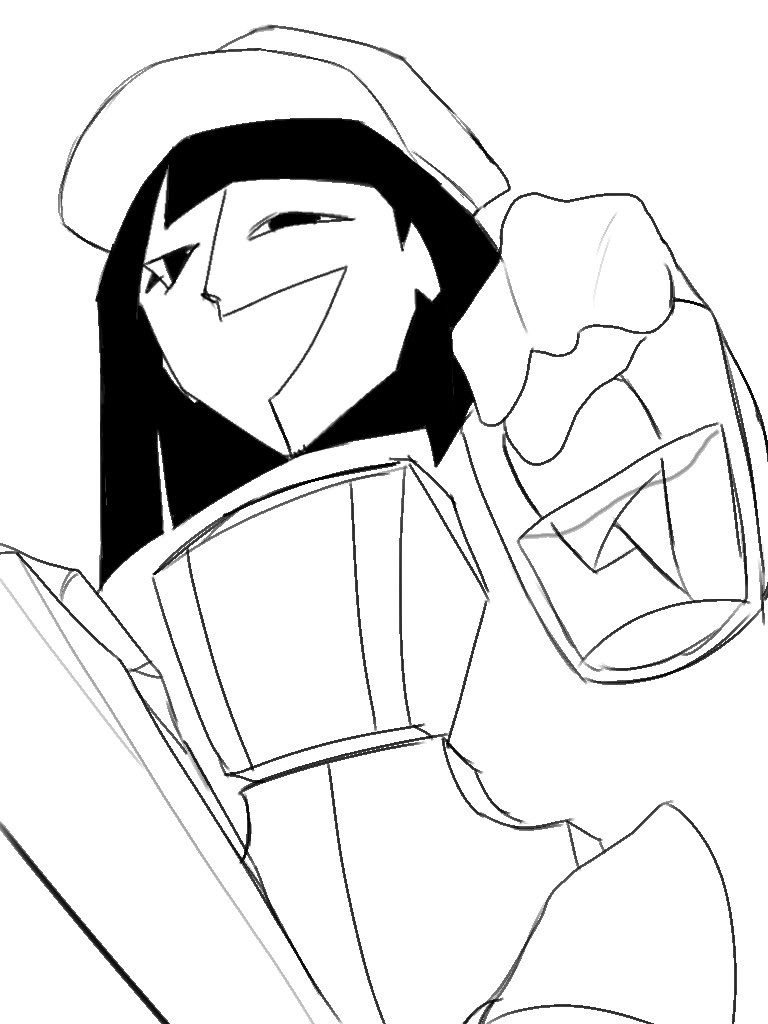 本当は描きたかったエナちゃん #ena