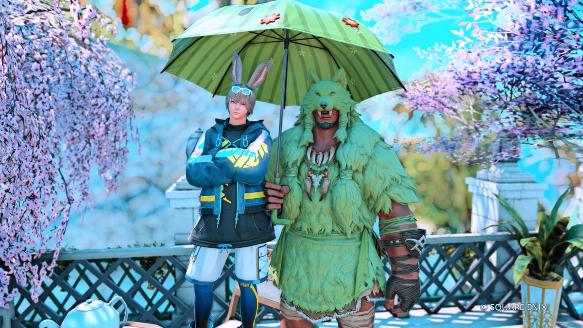 FinCranel's tweet photo. ある地域の原住民と仲良くなりました🐰
#FF14 #FF14SS #FF14フレンド募集中 #FFXIV #うさお #ヴィエラ #黄金のレガシー https://t.co/MzowQ3AAHX