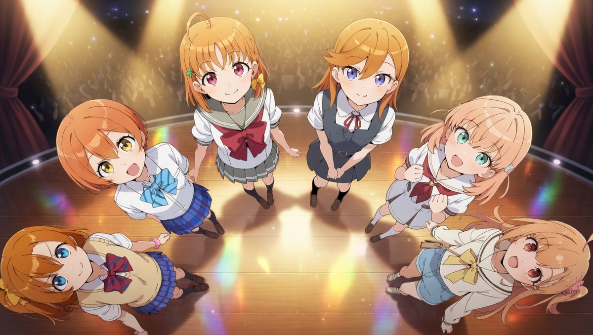 LL_SchoolIdol's tweet photo. オレンジ髪（ほぼ茶髪含む）スクールアイドル
ほぼ主人公やんけ！ https://t.co/LqEbXWQcPL