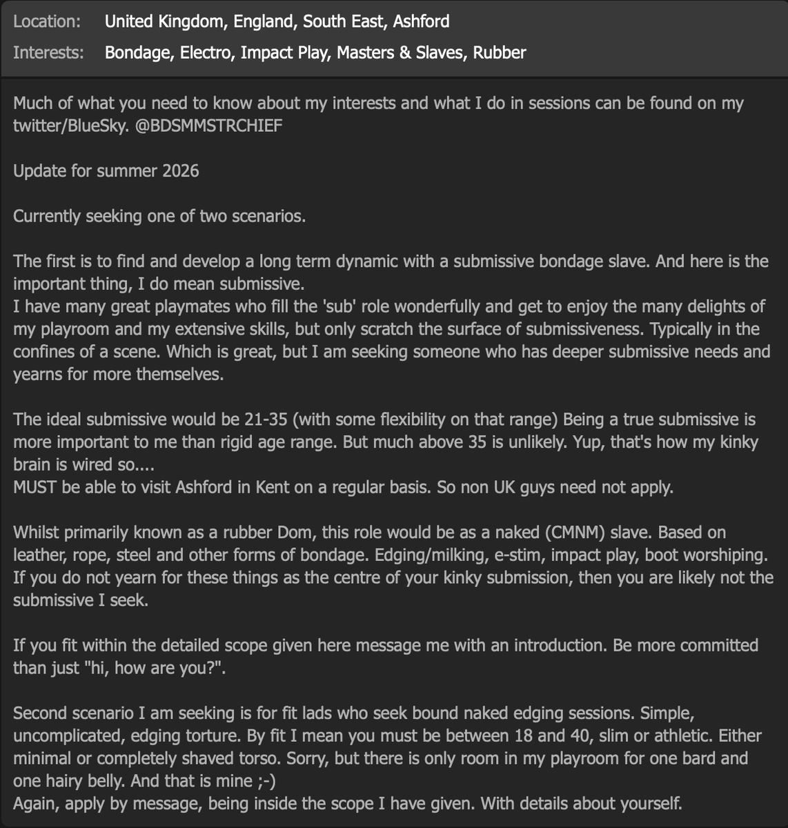 Dept. of bondage and gimp affairs tweet media