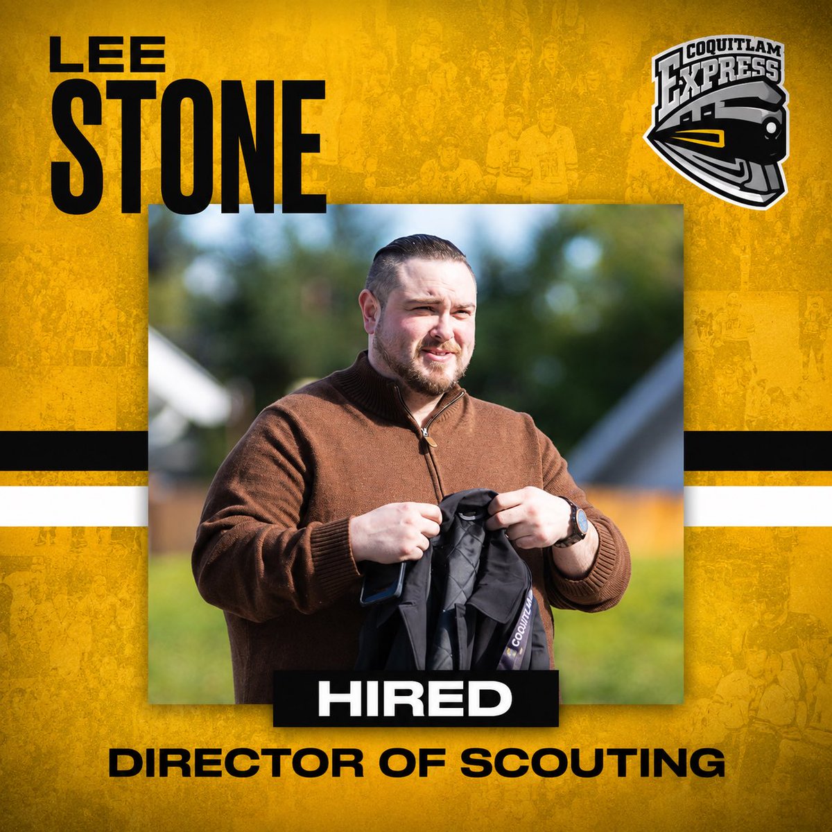 BCHLExpress's tweet photo. Express President and General Manager Tali Campbell has announced the hiring of Lee Stone as the club’s new Director of Scouting.

Stone served last season as the team’s Associate Coach and Director of Player Development and will now transition into a management role focused on helping construct the roster.

“I’ve known Lee for over 10 years, and his ability to scout, identify talent, and find players who fit the needs of a team is exceptional,” said Campbell. “He will work alongside myself, our management team, and coaching staff to help build our roster during the offseason while continuing to evaluate players throughout the season to address any needs that arise.”

Stone will also continue in his role as Head Coach and General Manager of the Campbell River Storm.