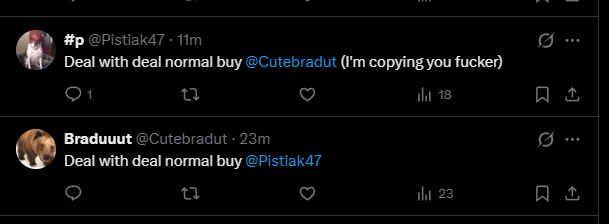 Pistiak47's tweet photo. @Cutebradut @IdleHeroesTT @betbolt I copy pasted from u, lol https://t.co/zG4GW4PsY6