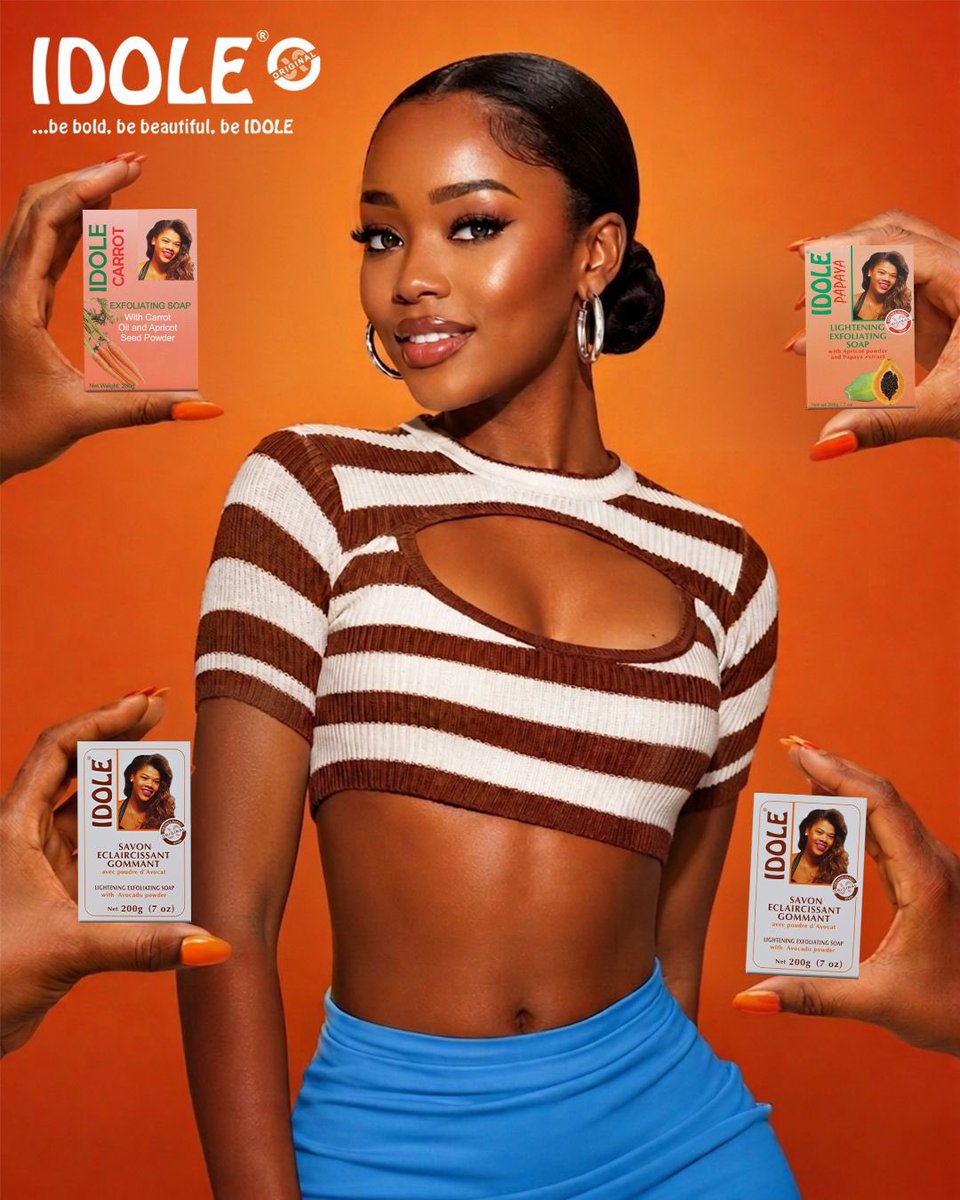 idolesoapng's tweet photo. Because your skin deserves the ideal touch. ✨
#Idolesoap #SkinProblems #Glowingskin #BeBoldBeBeautifulBeIdeal https://t.co/1uH1BmZ4S9