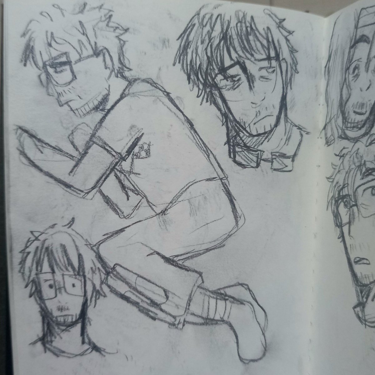 thisisdimsumm's tweet photo. MORE bloodymary sketches (and ryland practices lmao)
i forgot to post here lol, some of these are old ones
#bloodymary #simonironlung #rylandgrace https://t.co/vYgKsDsOol