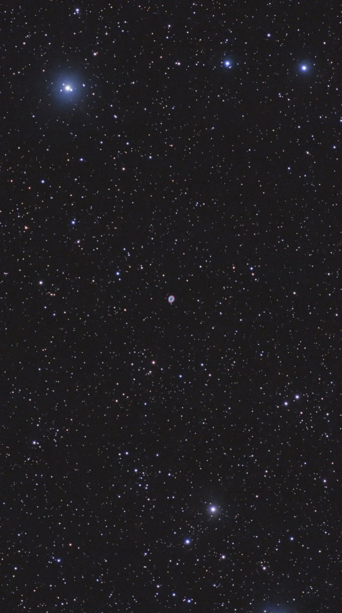 mangrovefp2's tweet photo. こと座の惑星状星雲M57を撮ってみました😄天の川の中の天体はバックグラウンドが賑やかで楽しいです😆
#イマソラ #天体写真 #ドワーフミニ https://t.co/09rLTIss9X