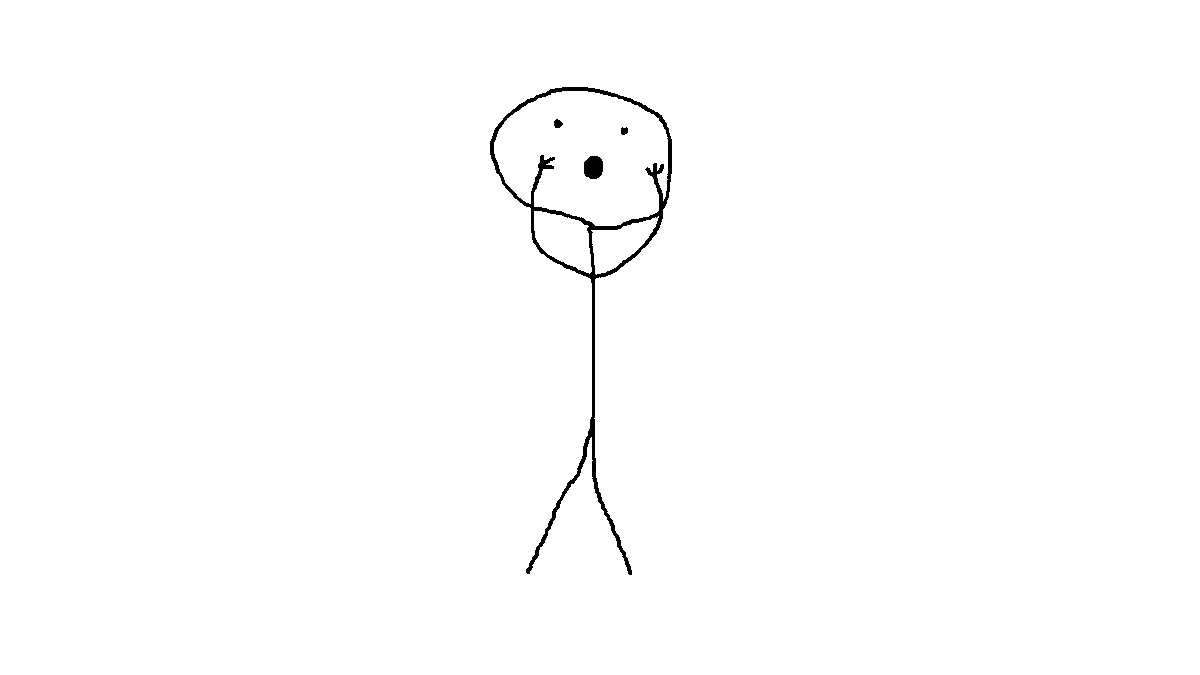 Writing Stick Man - Richard Massie tweet media