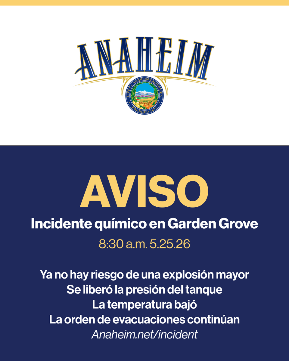 City of Anaheim tweet media