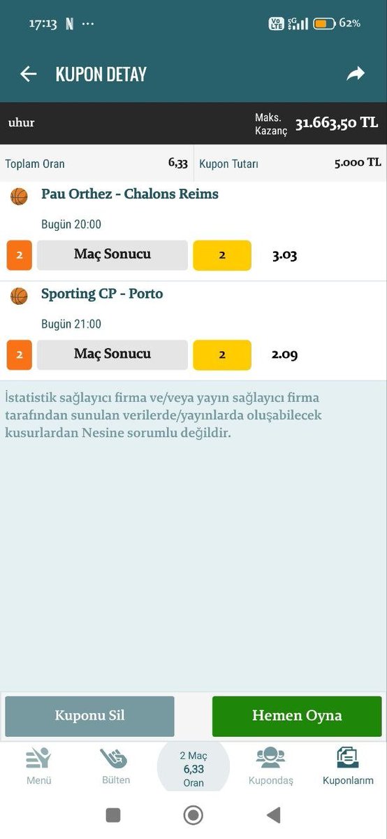BOSS | KUPON PAYLAŞIM - TİPSTER tweet media