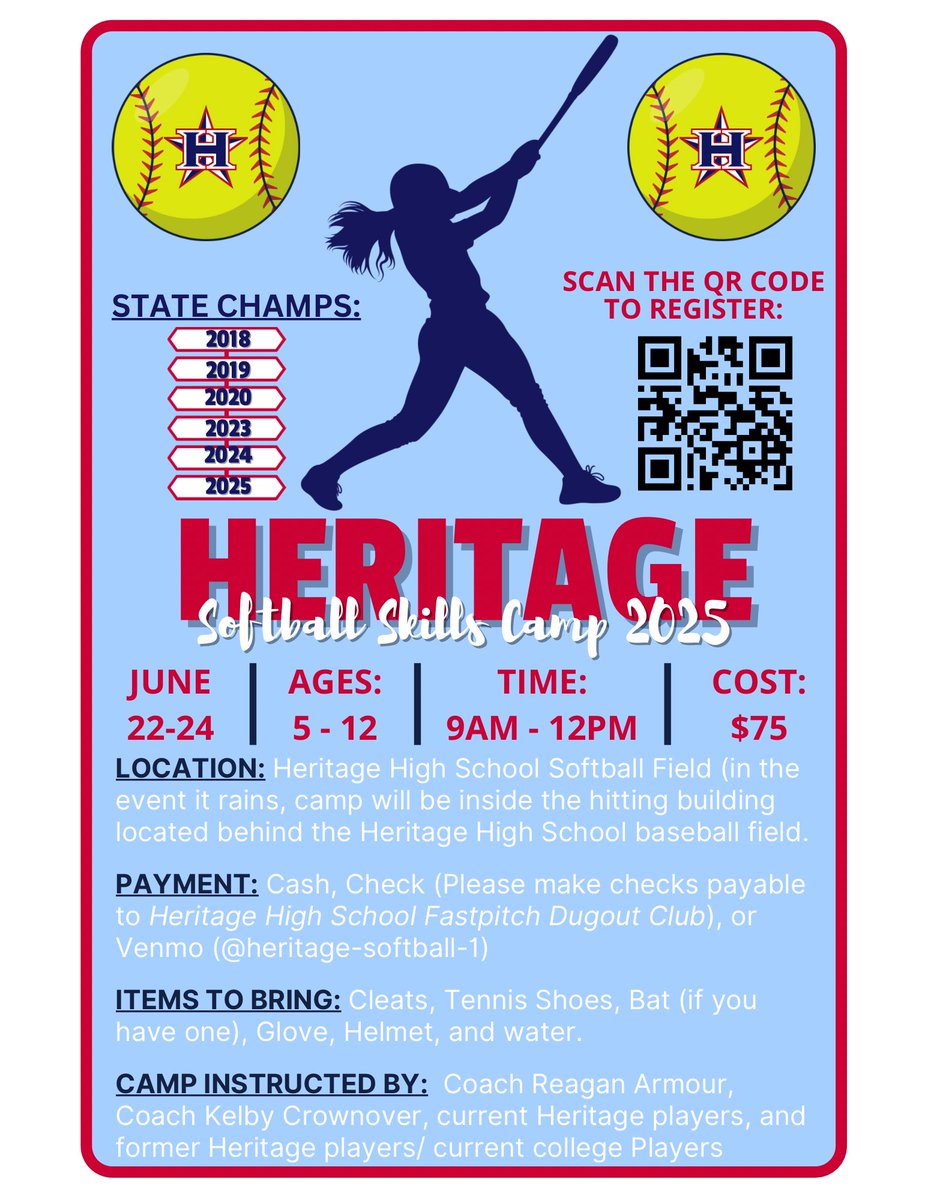 Heritage Generals Softball tweet media