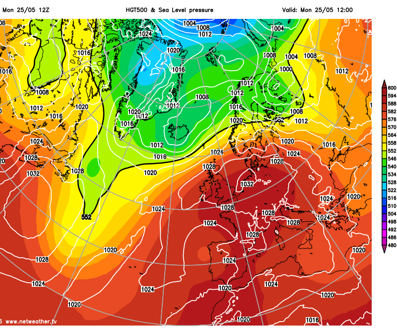 This type of hot weather, driven by a strong high overhead in which air ...