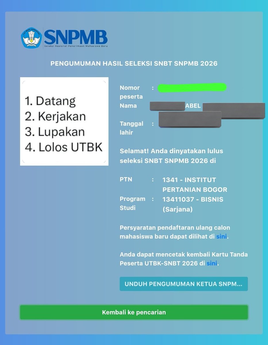 butensmb's tweet photo. eh gak nyangka bgt bakal lolos sb ipb di tengah gempuran uts itu https://t.co/s29JtCb7kq
