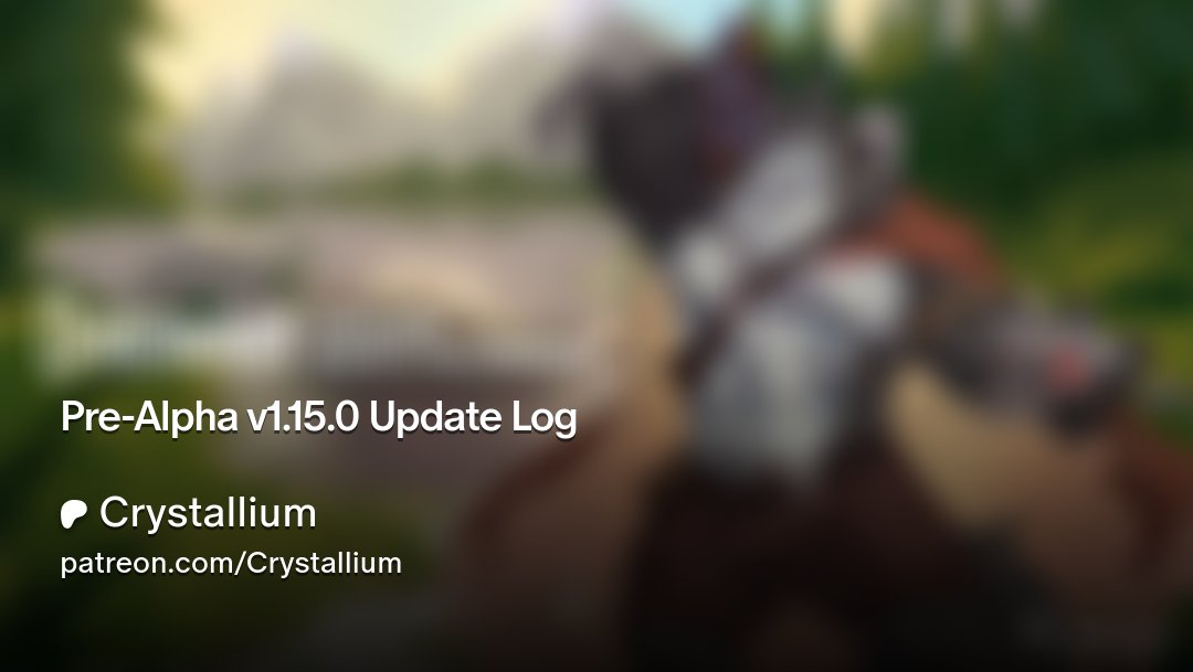 CrystalliumDev's tweet photo. Pre-Alpha v1.15.0 update has been released and is available now for all members! 

This includes 5 brand new songs, new features, more bug fixes and... new UI!
#Crystallium https://t.co/lqgCIhdTQK