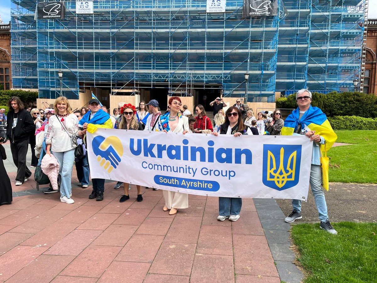 ATCO31's tweet photo. @KaterynaLis Scotland. Particularly the town of Ayr where we have a beautiful community of Ukrainian families temporarily resident ❤️🇺🇦🏴󠁧󠁢󠁳󠁣󠁴󠁿❤️ https://t.co/jHfh4IwJZO