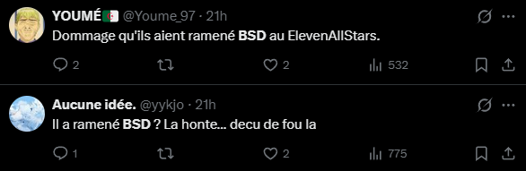 Vous avez vraiment pas compris que je reprends les propos de tous les ...