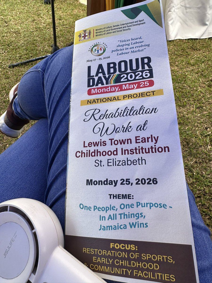 tkmsingh's tweet photo. #LabourDay2026 #LewisTownECI #EarlyYearsMatter Proud Chairman of ECC #TeamECC https://t.co/f5zTXAiWXR