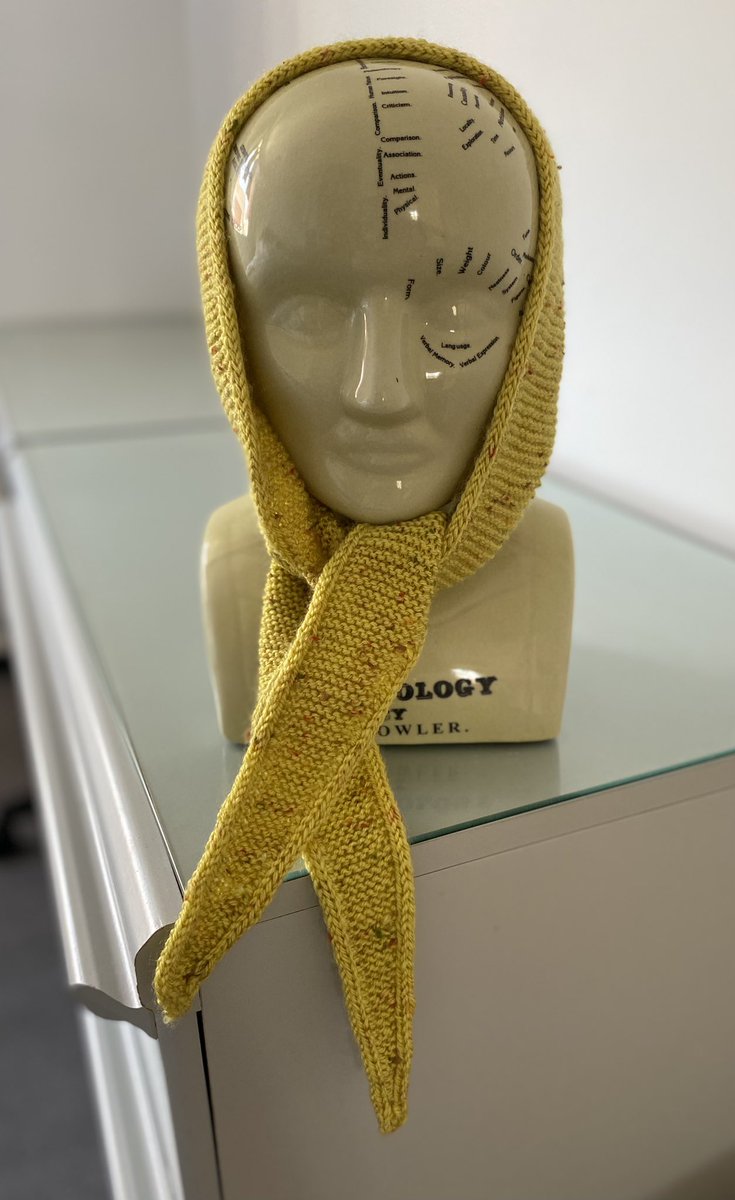 BlancoGoGo's tweet photo. Finally finished the #Sophie(ish) scarf #NoviceKnitter Quite a challenge this one #iCordEdge #Increase #Decrease Reasonably happy though! 🧶 https://t.co/sV3m56hZtK