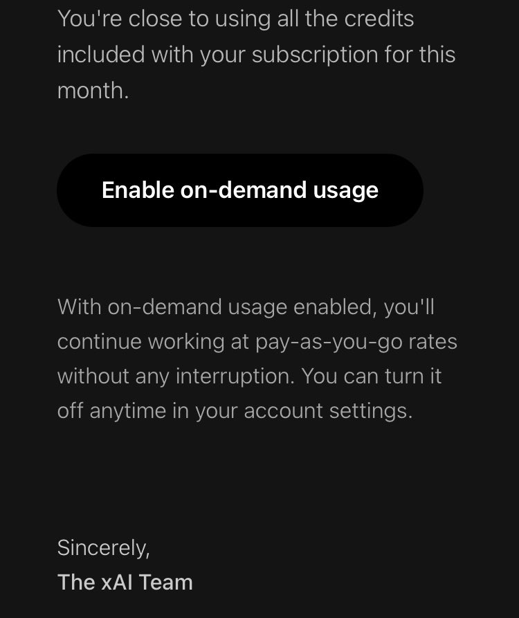 dwidoo7's tweet photo. @xai @grok @NousResearch How to monitor usage ? I didn’t I could https://t.co/2azwIArc2D