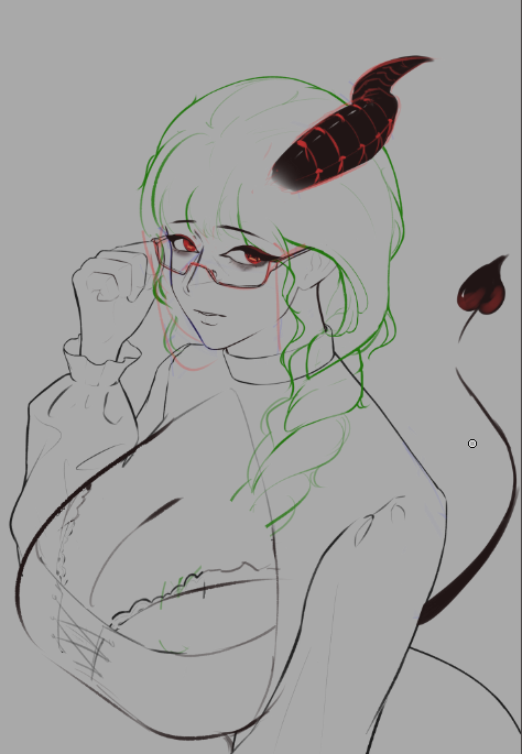 NRIDEEE's tweet photo. Just testing coz someone told me it's too small, I still prefer the "small" one tho, those tumor size boobs kinda destroy people's perception of what is small. Not exactly sure if this drawing is still SFW or is it already NSFW
#digitalart #horn #illustrationㅤㅤㅤ https://t.co/FZxyVcdRuh