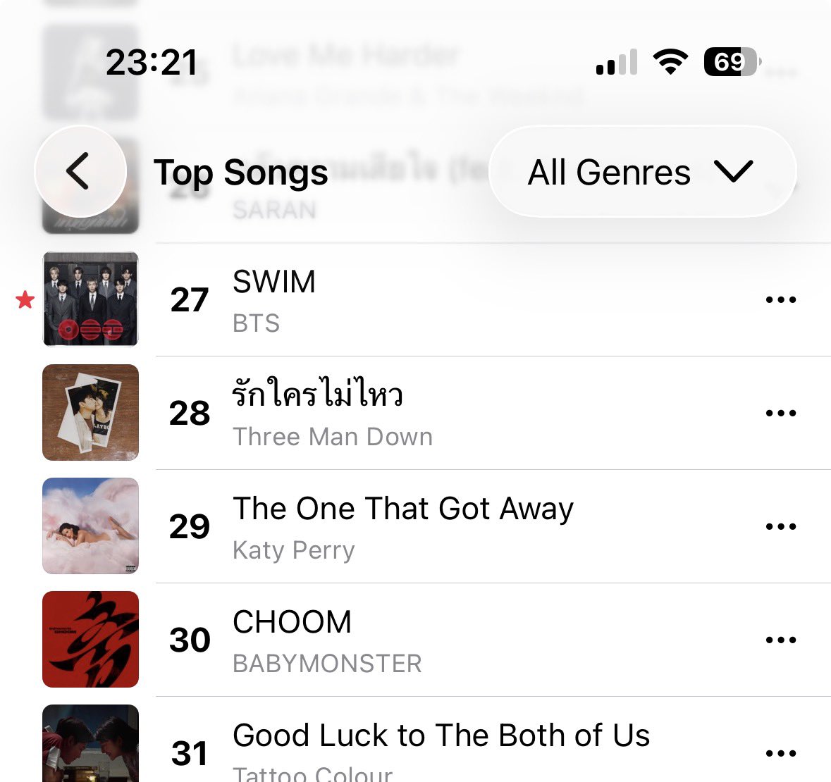 𝟭𝟯% ☆ SWIM 1HOT100 💜 ARIRANG ALOTY tweet media