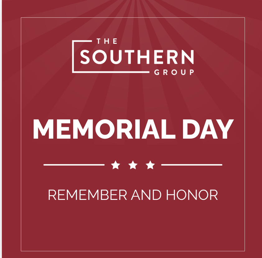 SouthernGroupGA's tweet photo. From all of us at The Southern Group, we take a moment to remember those who have made the ultimate sacrifice for our country. Their courage and dedication inspire us every day.

Today, we remember and honor those who gave their lives in service to our nation. 

#MemorialDay #HonorOurHeroes #TheSouthernGroup