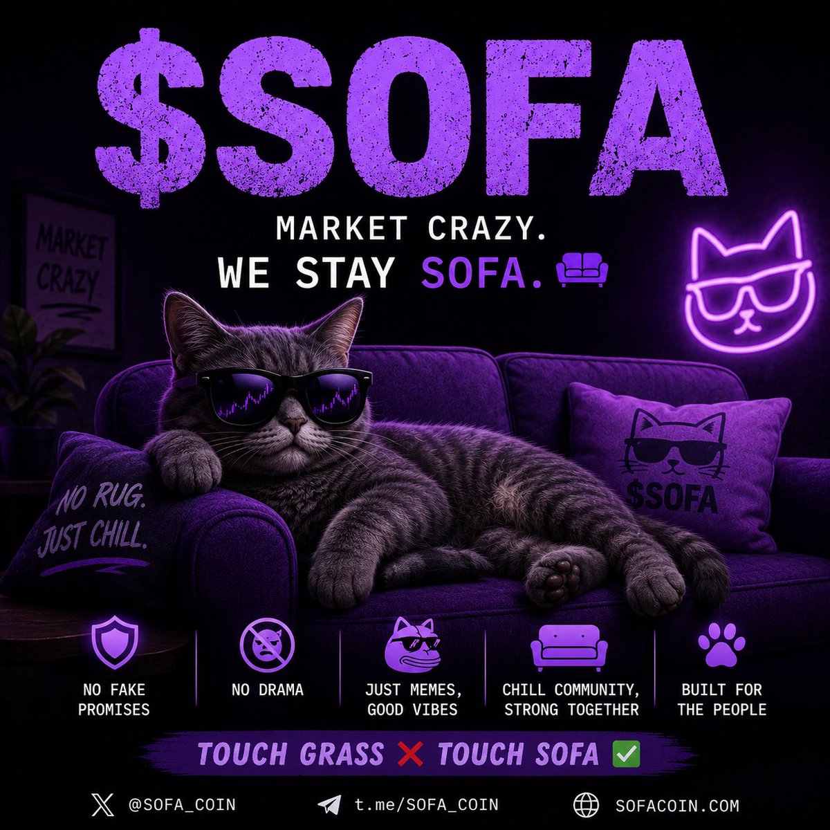 Sofa token Sol tweet media
