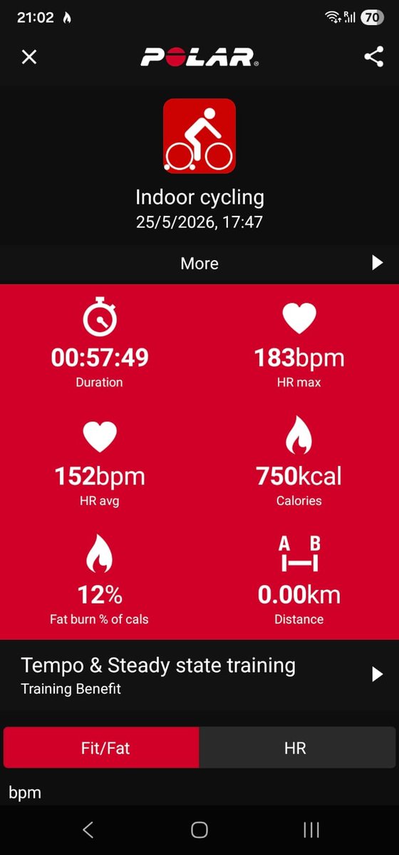 Barboron's tweet photo. Target is to burn 750 calories, did it 8 minutes slower but managed to hit it all the same! https://t.co/690sM0xveU