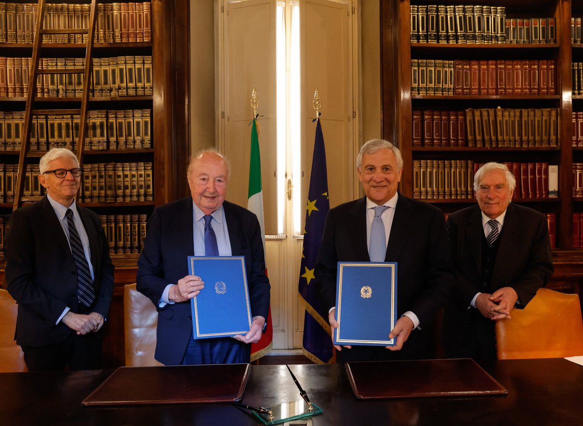 Antonio Tajani tweet media
