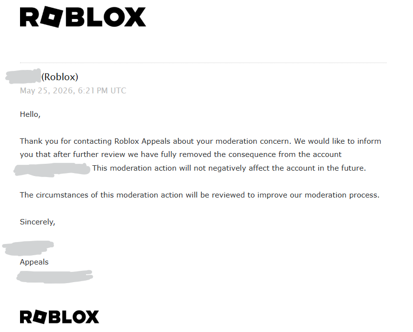 WackyMrmoocows's tweet photo. Okey I got my Roblox account back about 23 and a half hours later :D https://t.co/qGVEsLXLNr