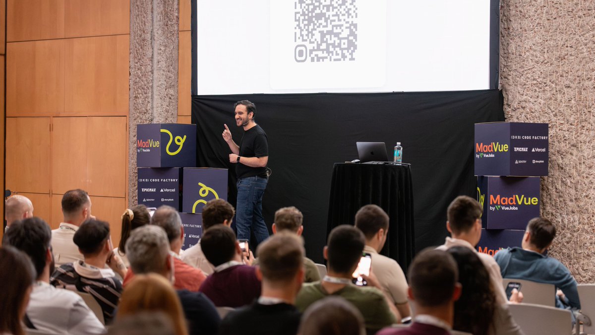 nicodevs's tweet photo. THANK YOU, MADRID!

Had a fantastic time speaking at @madvue_es and meeting amazing people from all over the world. The vibes were incredible!

Over the next few days, I’ll be sharing articles and videos covering the topic of my talk: Vue Real-Time Apps. Stay tuned! https://t.co/M7aW3iNBa8