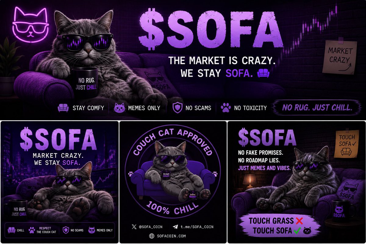 Sofa token Sol tweet media