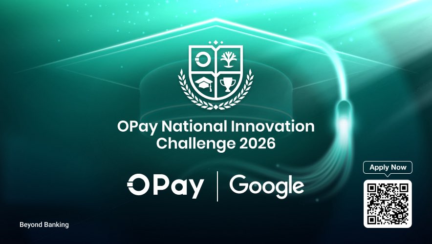 Vogue_Mide's tweet photo. Your CGPA no go fully show how creative you are 😄
That’s why platforms like the OPay Scholars Programme Innovation Challenge matter.
Bring your ideas to life with your team👇 https://t.co/HadjUOPyAA

#OPayXGoogle #OPayScholars @OPay_NG https://t.co/GwsGPYRryu